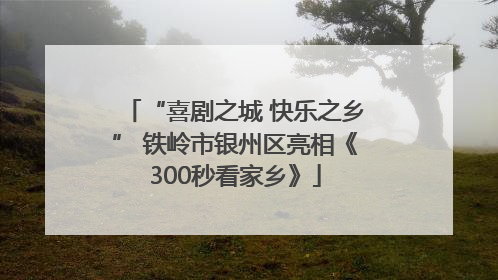 “喜剧之城 快乐之乡” 铁岭市银州区亮相《300秒看家乡》