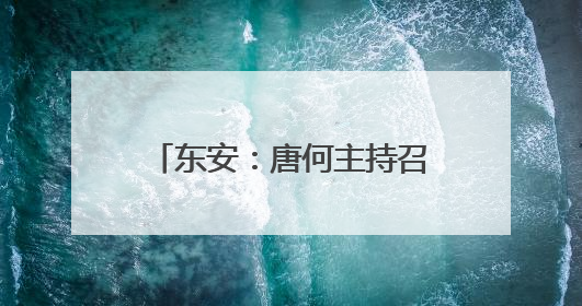 东安：唐何主持召开2025年第16次县委常委会会议