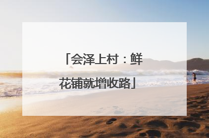会泽上村：鲜花铺就增收路