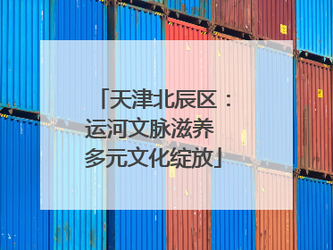 天津北辰区：运河文脉滋养 多元文化绽放