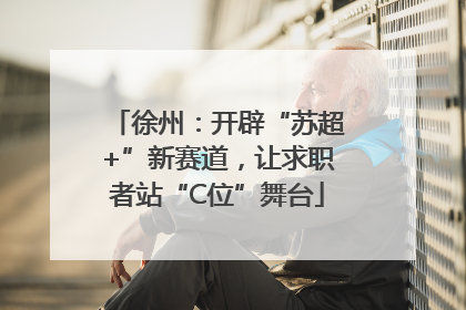 徐州：开辟“苏超+”新赛道，让求职者站“C位”舞台