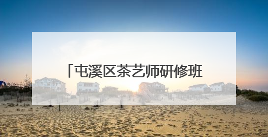 屯溪区茶艺师研修班赋能茶产业新发展
