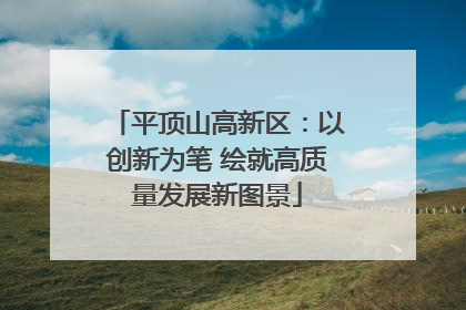 平顶山高新区:以创新为笔 绘就高质量发展新图景