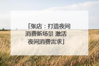 张店：打造夜间消费新场景 激活夜间消费需求
