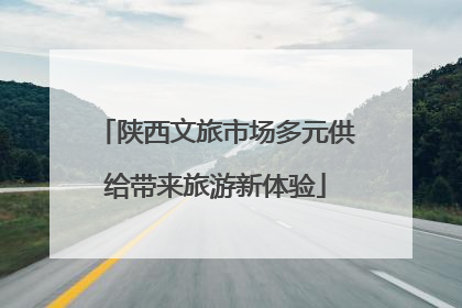 陕西文旅市场多元供给带来旅游新体验